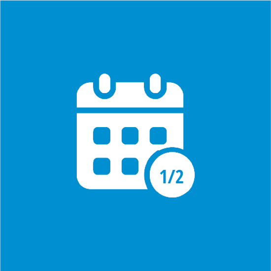 Piktogramm Halbsjahresabo Jugendlich